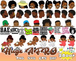 2800 Bundle, Afro Woman SVG, Afro Queen Svg, Afro Lady Svg, afro girl svg, african american svg, Black Woman, Cricut