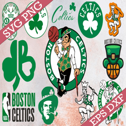 Bundle 12 Files Boston Celtics Basketball Team Svg, Boston Celtics SVG, NBA Teams Svg, NBA Svg, Png, Dxf, Eps, Instant D