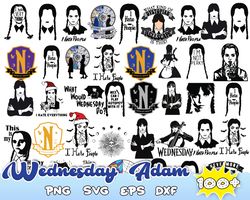 Bundle Wednesday Addams Png, Wednesday Png, The Addams Family Png, Instant Dowload