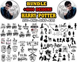 4000 Harry Potter SVG Mega Bundle for Cricut, Cricut Explore Air 2, svg files