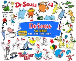 Dr Seuss Svg Bundle, Funny Dr Seuss Quote Svg, Dr Seuss Svg, Thing Svg, Teacher Svg, Svg File For Cricut