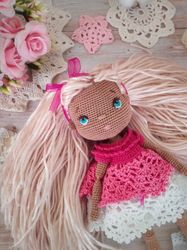 Amigurumi doll PATTERN pdf in English Crochet doll toy tutorial.