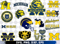 Digital Download, Michigan Wolverines svg, Michigan Wolverines logo, Michigan Wolverines clipart, Wolverines png