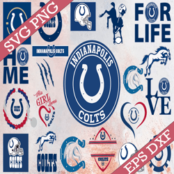Bundle 21 Files Indianapolis Colts Football team Svg, Indianapolis Colts Svg, NFL Teams svg, NFL Svg, Png, Dxf, Eps, Ins