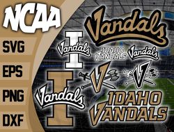 Idaho Vandals SVG bundle , NCAA svg, logo NCAA bundle svg eps dxf png , digital Download , Instant Download