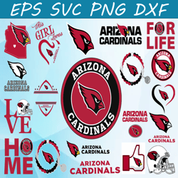Bundle 20 Files Arizona Cardinals Football Team Svg, Arizona Cardinals Svg, NFL Teams svg, NFL Svg, Png, Dxf, Eps