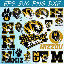 Bundle 19 Files Missouri Tigers Football Team svg, Missouri Tigers svg, N C A A Teams svg, N C A A Svg, Png, Dxf, Eps