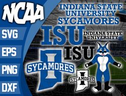 Indiana State Sycamores SVG bundle , NCAA svg, logo NCAA bundle svg eps dxf png , digital Download , Instant Download