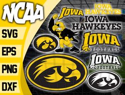 Iowa Hawkeyes SVG bundle , NCAA svg, logo NCAA bundle svg eps dxf png , digital Download , Instant Download