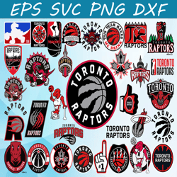 Bundle 34 Files Toronto Raptors Basketball Team SVG, Toronto Raptors svg, NBA Teams Svg, NBA Svg, Png, Dxf, Eps