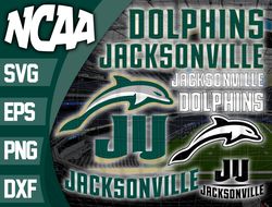 Jacksonville Dolphins SVG bundle , NCAA svg, logo NCAA bundle svg eps dxf png , digital Download , Instant Download