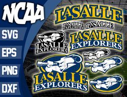 La Salle Explorers SVG bundle , NCAA svg, logo NCAA bundle svg eps dxf png , digital Download , Instant Download