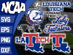 Louisiana Tech Bulldogs SVG bundle , NCAA svg, logo NCAA bundle svg eps dxf png , digital Download , Instant Download