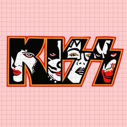 Kiss End of The Road svg, Metal Band Nation Rock, Rock Band Kiss svg, png dxf svg files for Cricut and Silhouette