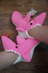 Funny Novelty Shark socks, Wacky animal knitting socks, Party Socks, One Size Unisex Funny Sock, Gift for her him, Valen