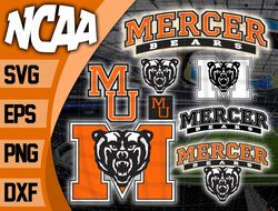 Mercer Bears SVG bundle , NCAA svg, logo NCAA bundle svg eps dxf png , digital Download , Instant Download