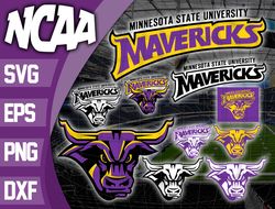 Minnesota State Mavericks SVG bundle , NCAA svg, logo NCAA bundle svg eps dxf png,digital Download ,Instant Download