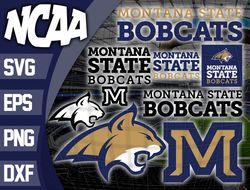 Montana State Bobcats SVG bundle , NCAA svg, logo NCAA bundle svg eps dxf png,digital Download ,Instant Download
