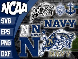 Navy Midshipmen SVG bundle , NCAA svg, logo NCAA bundle svg eps dxf png,digital Download ,Instant Download