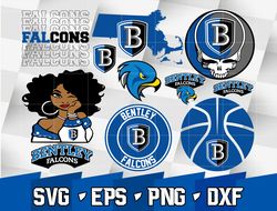 Bentley Falcons SVG bundle , NCAA svg, logo NCAA bundle svg eps dxf png,digital Download ,Instant Download
