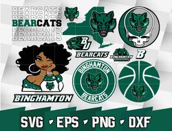 Binghamton Bearcats SVG bundle , NCAA svg, logo NCAA bundle svg eps dxf png,digital Download ,Instant Download