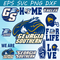 Bundle 11 Files Georgia Southern Eagles Football Team SVG, Georgia Southern Eagles svg, N C A A Teams svg, N C A A Svg