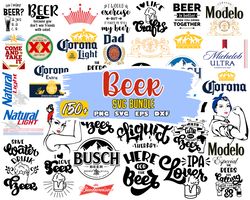 Beer SVG, Beer SVG Design Bundle, Beer Glass SVG, Beer Quotes Svg Png Dxf Eps