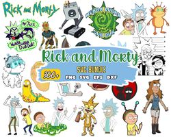 Rick and Morty SVG Bundle, Rick And Morty, Rick And Morty Bundle, Rick Svg, Morty Svg