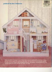 Digital Pattern of a House for Barbie made of Plastic Canvas