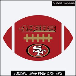 San Francisco Football 49ers SVG Vector Digital Design Wall Shirt Mug Clip Art Cut File PNG Pdf Eps Jpg