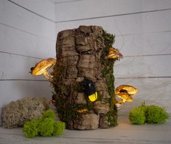 Mushroom lamp/ nature decor/ Glowing mushroom/ fungus/ mushroom night light