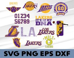 Los-Angeles-Lakers-svg, Basketball Team SVG,Houston-Rockets svg, N--B--A Teams Svg, N--B--A Svg, Instant Download