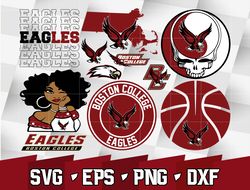 Boston College Eagles SVG bundle , NCAA svg, logo NCAA bundle svg eps dxf png,digital Download ,Instant Download