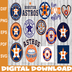 Bundle 15 Files Houston Astros Baseball Team svg, Houston Astros svg, MLB Team  svg, MLB Svg, Png, Dxf, Eps, Jpg