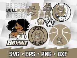Bryant Bulldogs SVG bundle , NCAA svg, logo NCAA bundle svg eps dxf png,digital Download ,Instant Download