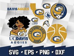 California Davis Aggies  SVG bundle , NCAA svg, logo NCAA bundle svg eps dxf png,digital Download ,Instant Download