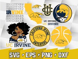 California Irvine Anteaters SVG bundle , NCAA svg, logo NCAA bundle svg eps dxf png,digital Download ,Instant Download