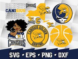 Canisius Golden Griffins SVG bundle , NCAA svg, logo NCAA bundle svg eps dxf png,digital Download ,Instant Download