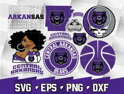 Central Arkansas Bears  SVG bundle , NCAA svg, logo NCAA bundle svg eps dxf png,digital Download ,Instant Download