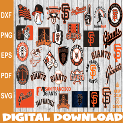 Bundle 36 Files San Francisco Giants Baseball Team Svg, San Francisco Giants Svg, MLB Team  svg, MLB Svg, Png, Dxf, Eps