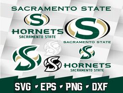 Sacramento State Hornets SVG bundle , NCAA svg, NCAA bundle svg eps dxf png,digital Download ,Instant Download
