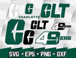 Charlotte 49ers SVG bundle , NCAA svg, NCAA bundle svg eps dxf png,digital Download ,Instant Download