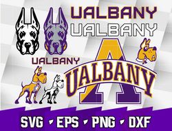 Albany Great Danes SVG bundle , NCAA svg, NCAA bundle svg eps dxf png,digital Download ,Instant Download