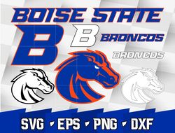 Boise State Broncos SVG bundle , NCAA svg, NCAA bundle svg eps dxf png,digital Download ,Instant Download