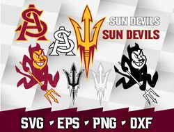 Arizona State Sun Devils SVG bundle , NCAA svg, NCAA bundle svg eps dxf png,digital Download ,Instant Download