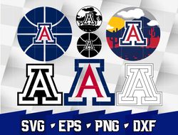 Arizona Wildcats SVG bundle , NCAA svg, NCAA bundle svg eps dxf png,digital Download ,Instant Download