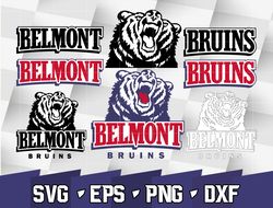 Belmont Bruins SVG bundle , NCAA svg, NCAA bundle svg eps dxf png,digital Download ,Instant Download