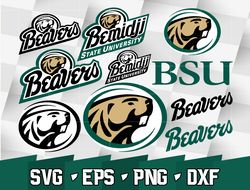Bemidji State Beavers SVG bundle , NCAA svg, NCAA bundle svg eps dxf png,digital Download ,Instant Download