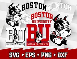 Boston University Terriers SVG bundle , NCAA svg, NCAA bundle svg eps dxf png,digital Download ,Instant Download