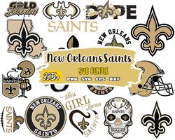 New Orleans Saints Svg Bundle, New Orleans Saints Svg, Sport Svg, Nfl Svg, Png, Dxf, Eps Digital File